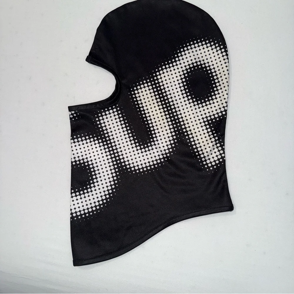 Supreme Black and White Face Mask